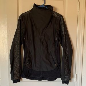 Lululemon jacket with reflective sleeves